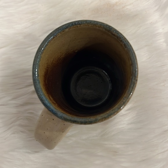 Vintage Monroe Salt Works of Maine Mug Pottery Glaze Rooster Ceramic - Picture 3 of 7